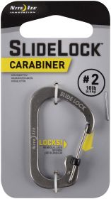CARABINER SLIDELOCK #2 SS