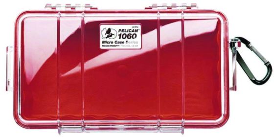 MICRO CASE 1060 RED/CLEAR