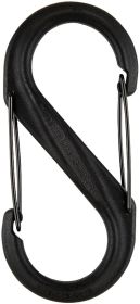 S-BINER PLASTIC #6 BLACK