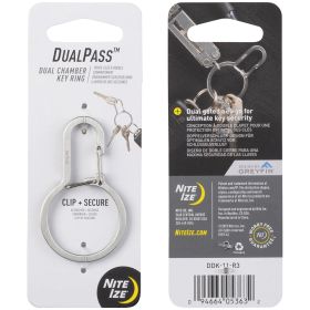DUALPASS DUAL CHAMBER KEY RING
