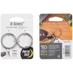 O-SERIES GATED KEY RING-2 PACK