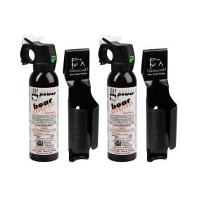 7.9OZ BEAR SPRAY W/HOLSTER 2PK