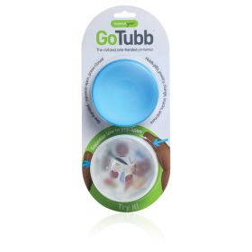 GOTUBB LG 2PK CLEAR/BLUE