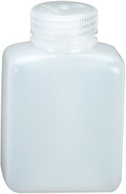 NALGENE WM RECT HDPE 8 OZ