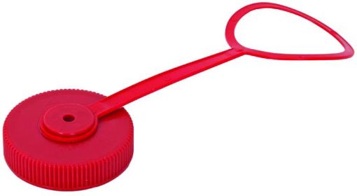 WM LOOP-TOP LID RED (BULK)