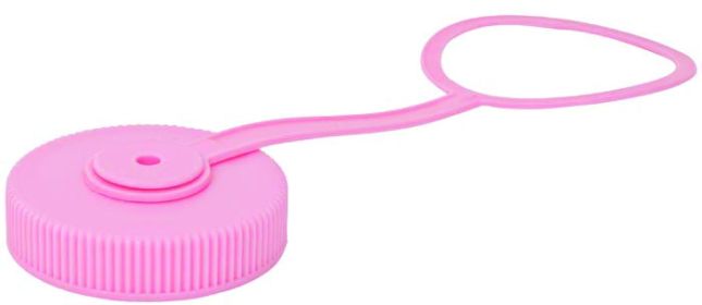 WM LOOP-TOP LID PINK (BULK)