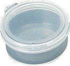 POLY VIAL 1/2 OZ 1.5"D x .75"