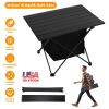 iMountek Roll Up Camping Table with Storage Basket, Size M