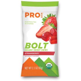 BOLT ORGANIC CHEWS STRAWBERRY