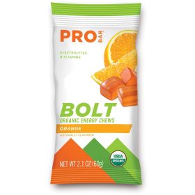 BOLT ORGANIC CHEWS ORANGE