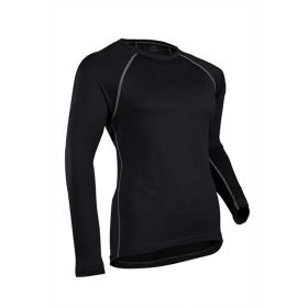 QUEST MENS CREW BLACK SM