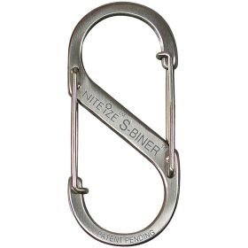 S-BINER #1 STAINLESS 2 PK
