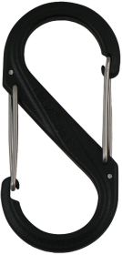 S-BINER PLASTIC #2 BLACK