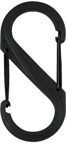 S-BINER PLASTIC #4 BLK/BLK GTE