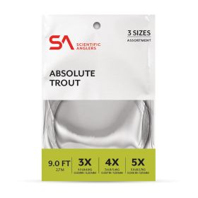 ABSOLUTE TROUT LEAD 9FT 3-5X