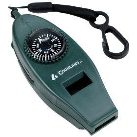 SIX FUNCTION WHISTLE GREEN