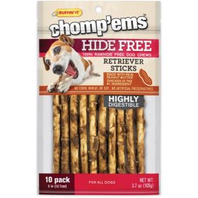 CHOMP'EMS PB STICKS 10PK