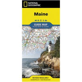 MAINE MAP - NATIONAL GEOGRAPHIC