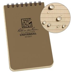 NOTEBOOK TAN 3 X 5