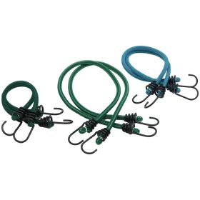 ASSORTED STRETCH CORDS 12 PK