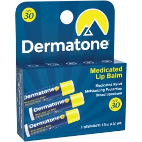 MED LIP BALM .15OZ SPF30 BOX