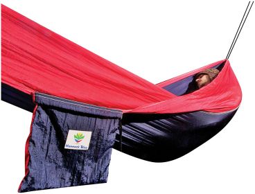 HAMMOCK BLISS SINGLE NAVY/RED