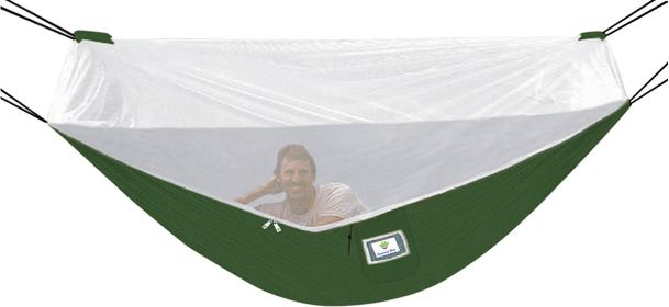MOSQUITO FREE HAMMOCK - FOREST GRN
