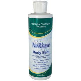 NO-RINSE BODY BATH 8 OZ
