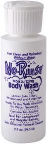 NO-RINSE BODY WASH 2 OZ
