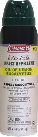 COLEMAN EUCALYPTUS 4 OZ SPRAY