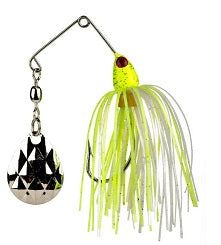 Strike King Mini-King Spinnerbait Chartreuse Head Chartreuse Skirt