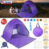 iMountek Pop Up Beach Tent, 2 to 3 Person, Purple