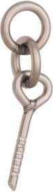 3/8" GLUE-IN W/DBLRING SS - DOUBLE RING