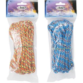 BEAL 6MM CUT CORD 5.5M ASST - ASSORTED COLORS ONLY