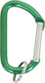 80 MM TWO PIN D KEY RING