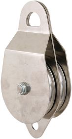 4" DUAL PULLEY SS BUSHING