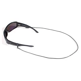 CROAKIES BLK LTHR EYEWR RTNR