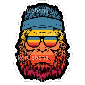 BIGFOOT COLORFUL HEAD SM STCK