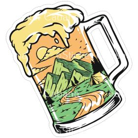 MOUNTAINS MUG SM STCK