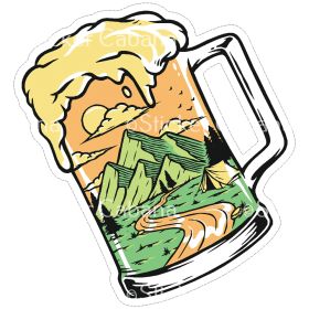 MOUNTAINS MUG 3" MAG