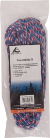 PARACORD 50 FT RED WHITE BLUE