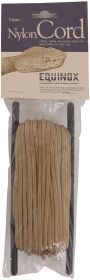 GOLD NYLON DIAM 1/8" CORD 50' - 50' packaged
