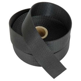 HEAVY POLYPRO WEBBING BLK 2" - 100 YARDS
