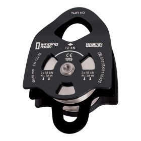 PULLEY TWIN HD BLACK - CE, EN