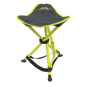 TRI-LEG STOOL CHARCOAL/CITRUS