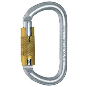 STEEL OVAL CARABINER 3AL