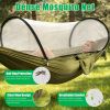 LakeForest Mosquito Net Camping Hammock, Royal Blue/Sky Blue