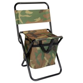 LakeForest Folding Fishing Chair, Backrest and Cooler Bag