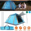 LakeForest 4 to 5 Person Pop Up Camping Tent, Blue