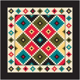 SOUTHWEST ARGYLE w/BLACK TRIM